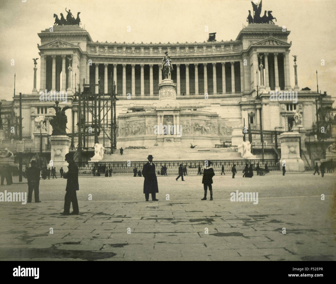Das Denkmal für Vittorio Emanuele II sagte Vittoriano, Rom, Italien Stockfoto