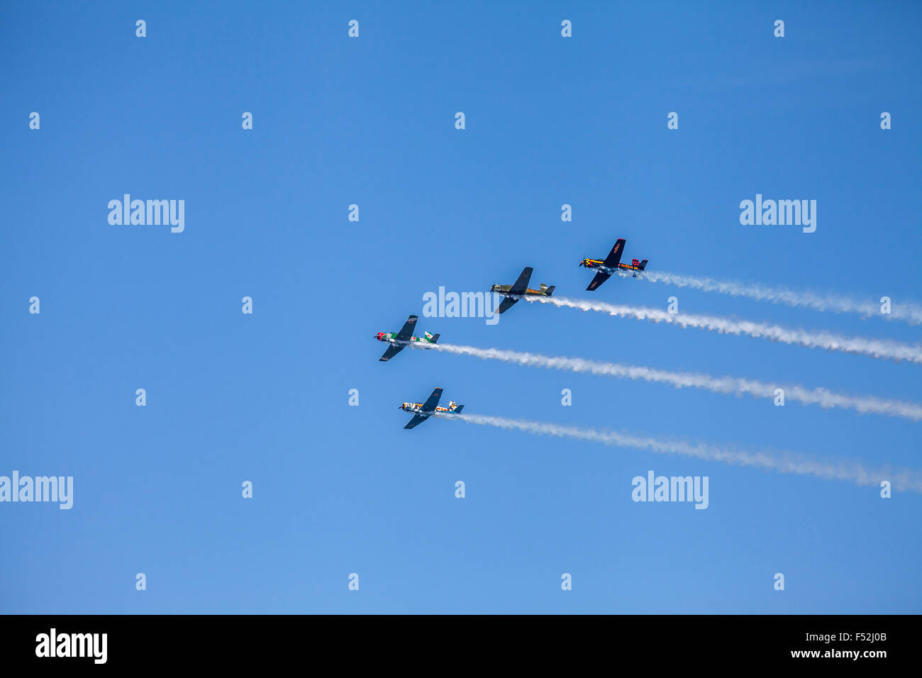 Patrioten Jet Teambildung, San Francisco, Kalifornien, USA Stockfoto