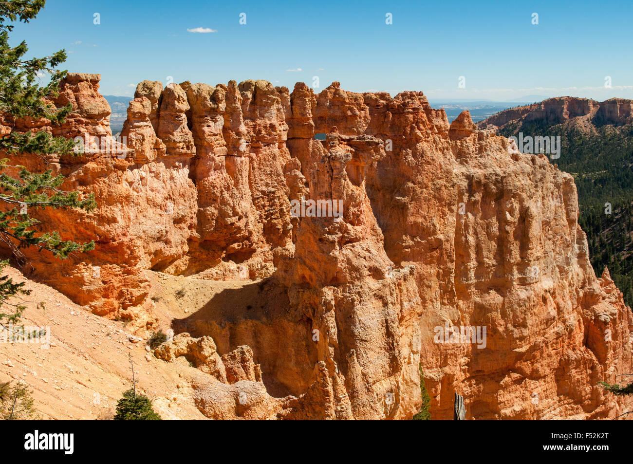 Hoodoos im Black Birch Canyon, Bryce Canyon, Utah, USA Stockfoto