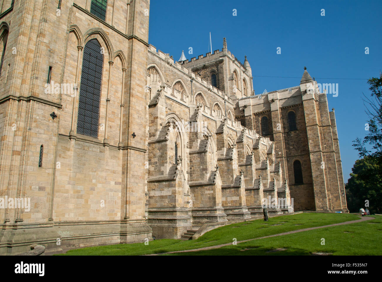 Kathedrale von Ripon Stockfoto