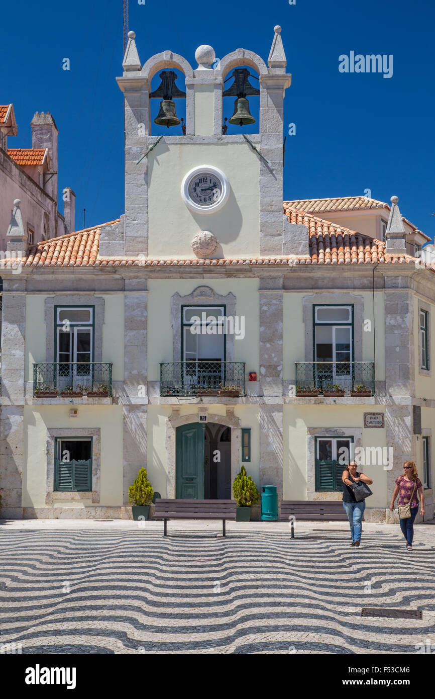 Residencial Parsi Gebäude in der Stadt Cascais, Portugal Stockfoto