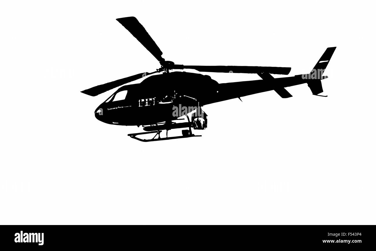 spezielle Hubschrauber Stock Vektor