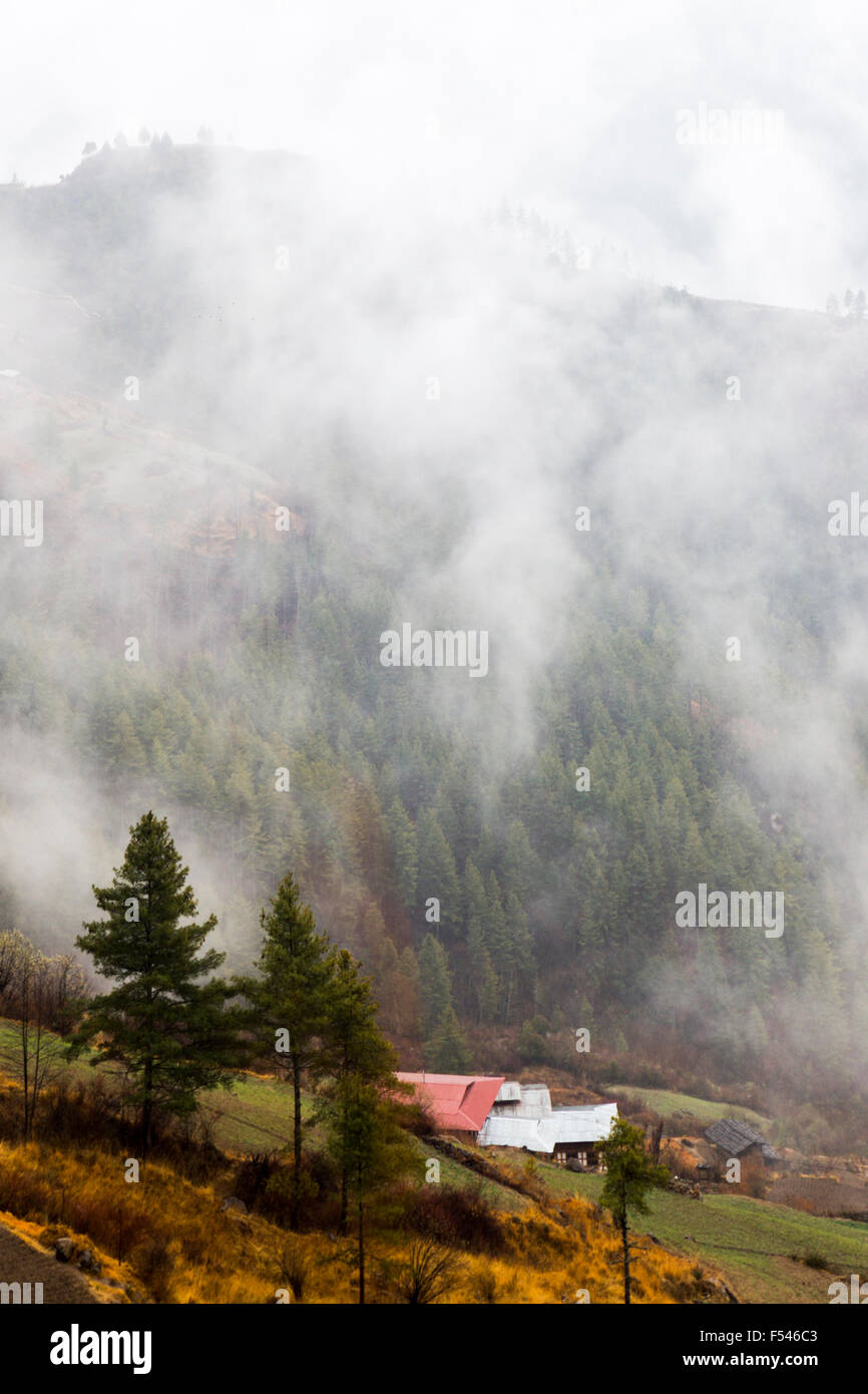 Haa Tal, Bhutan Stockfoto