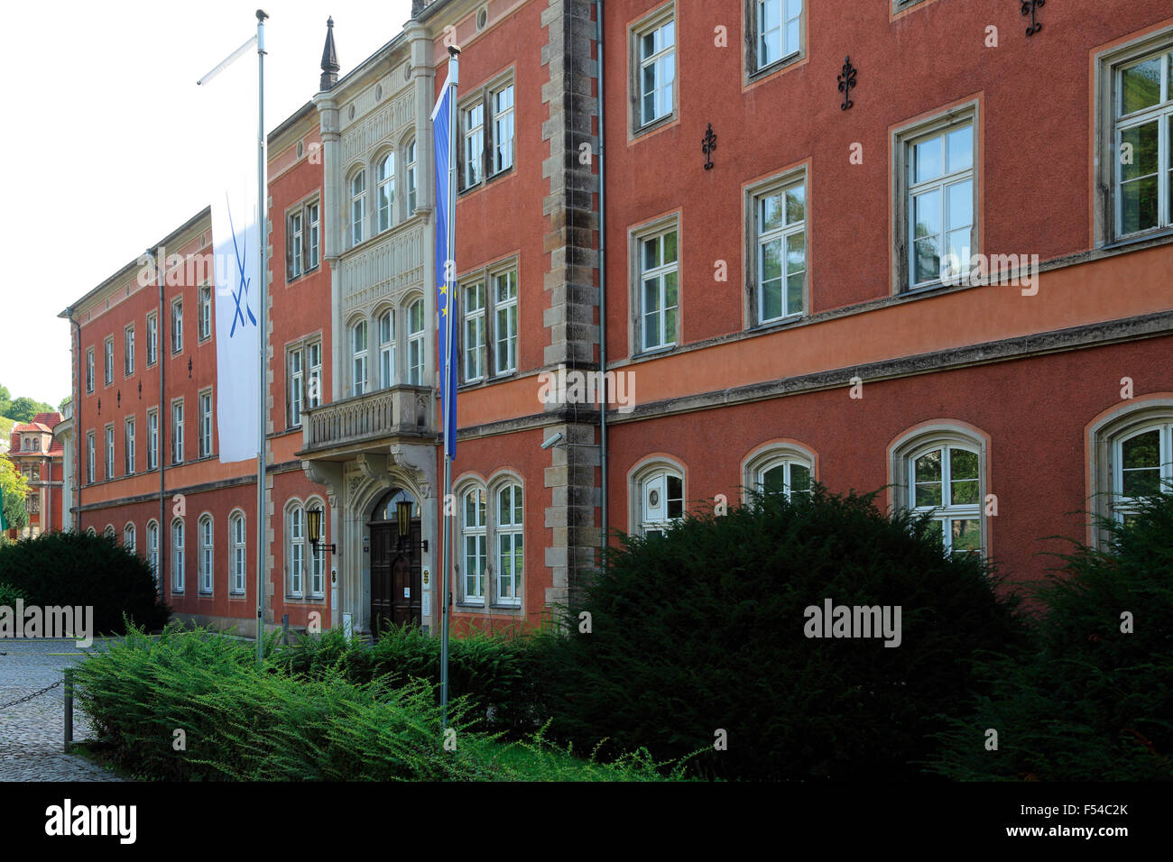 Porzellan-Manufaktur Meißen Sachsen Stockfoto