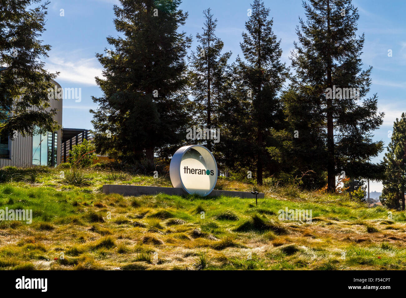 Theranos Verbraucher Medizintechnik-Unternehmen seinen Hauptsitz in Palo Alto Kalifornien Stockfoto