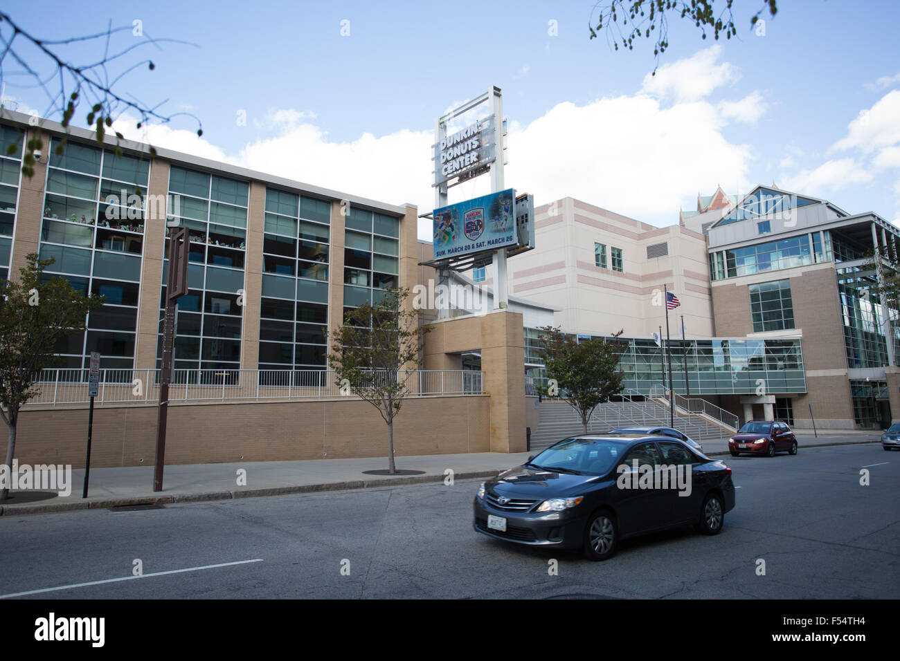 Dunkin Donuts center Stockfoto