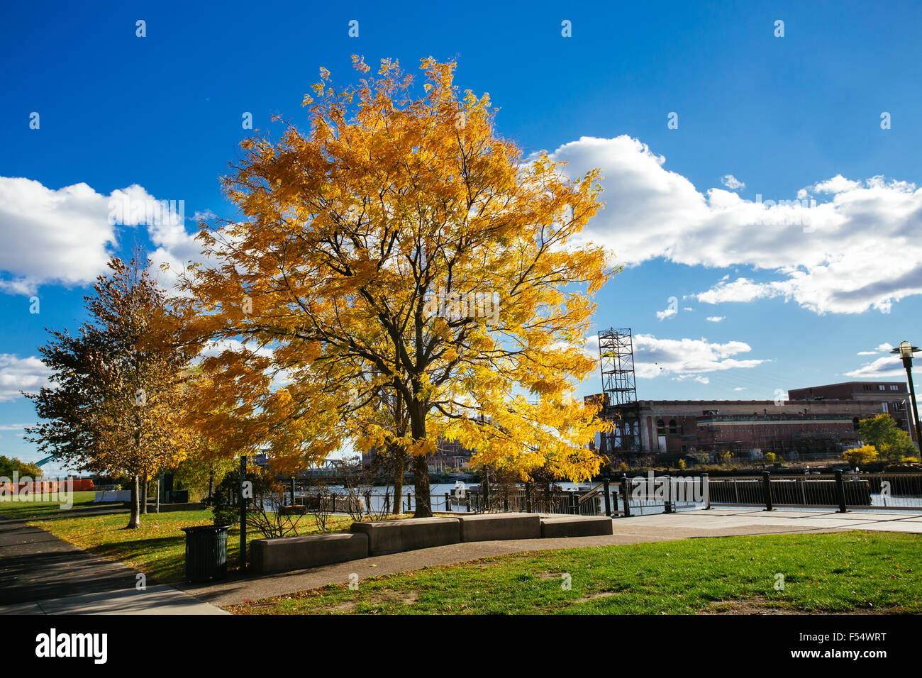 Providence-Herbst Stockfoto