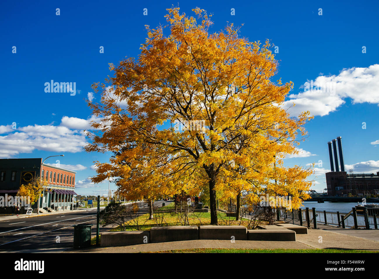 Providence-Herbst Stockfoto