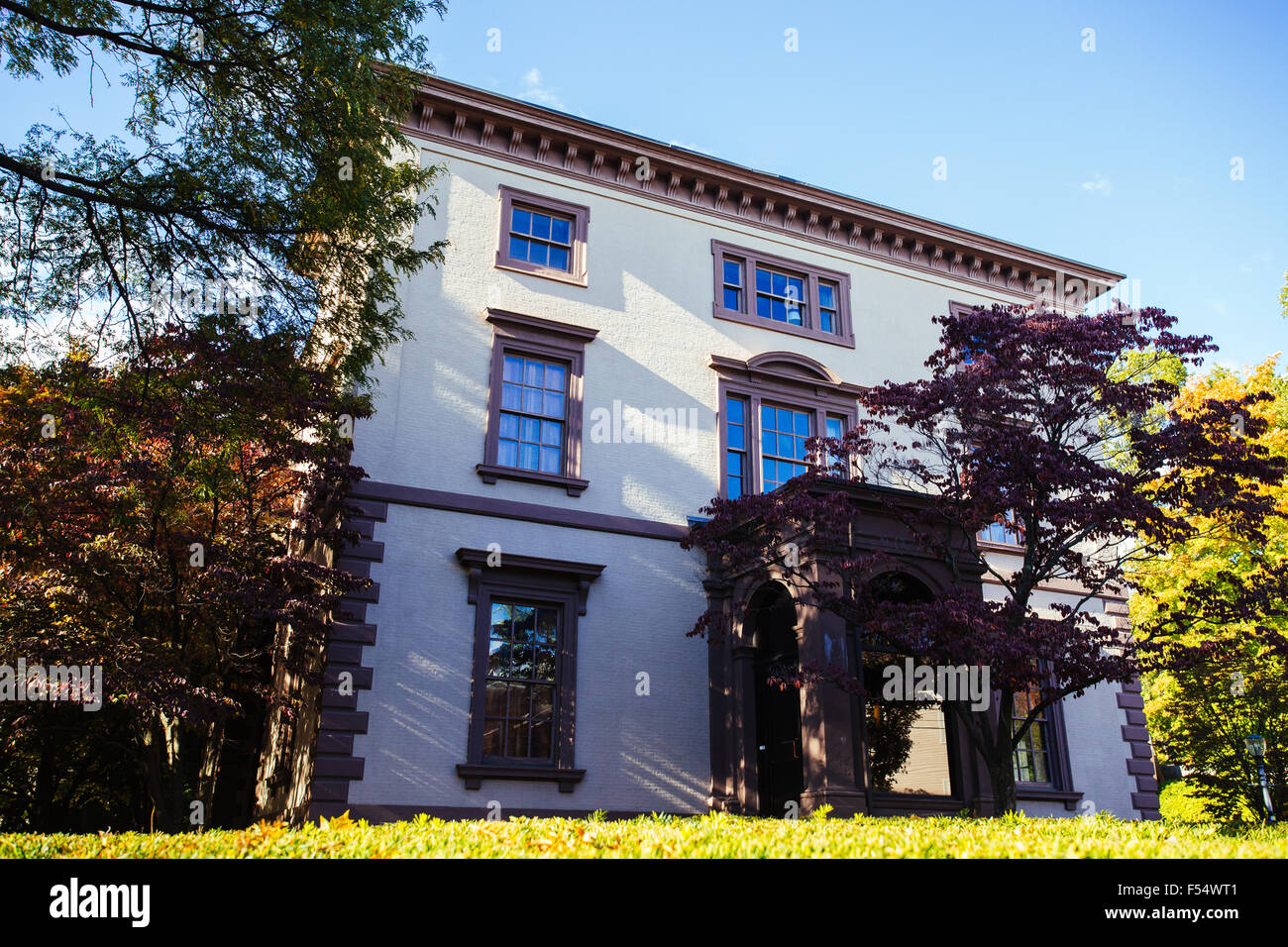 Thomas Hoppin Haus Providence Rhode Island Stockfoto