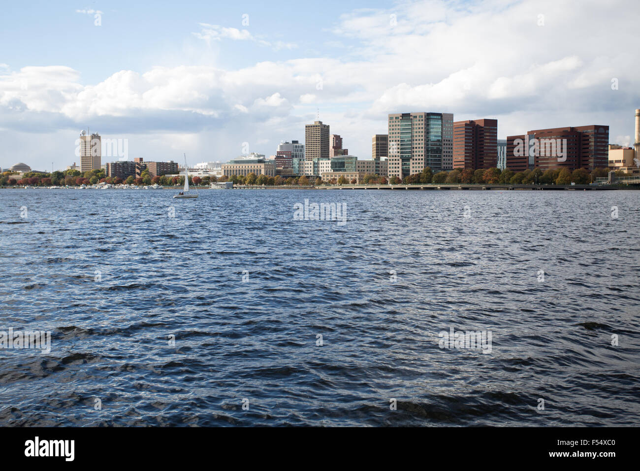 Boston Charles river Stockfoto