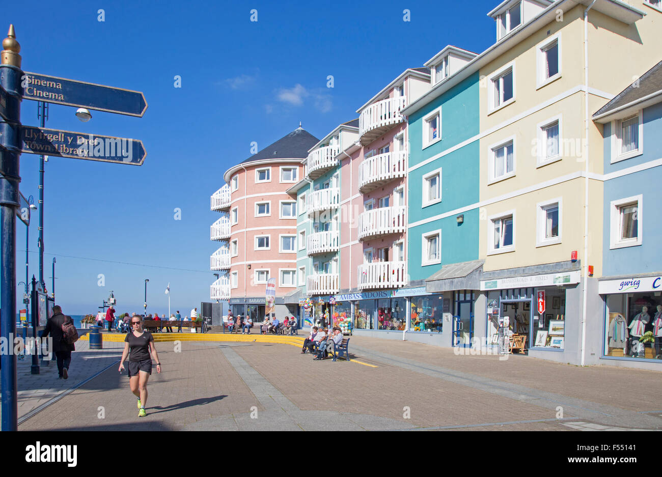 Aberystwyth, Ceredigion, West Wales, UK Stockfoto