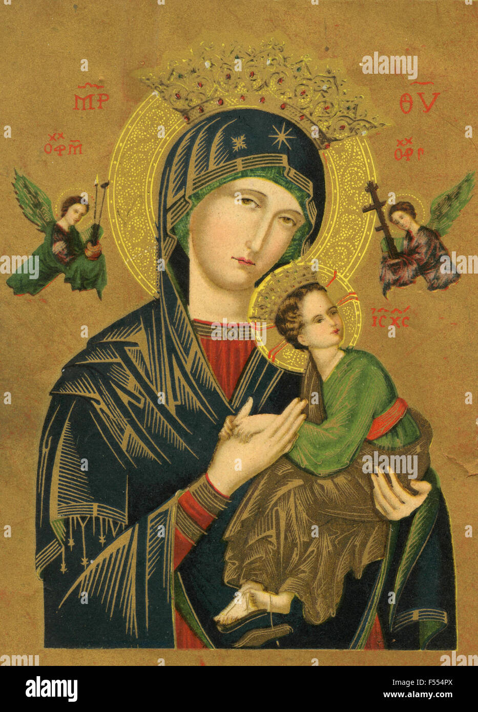 St. Maria von der immerwährenden Hilfe, Kirche von St. Alfons, Rom, Italien Stockfoto