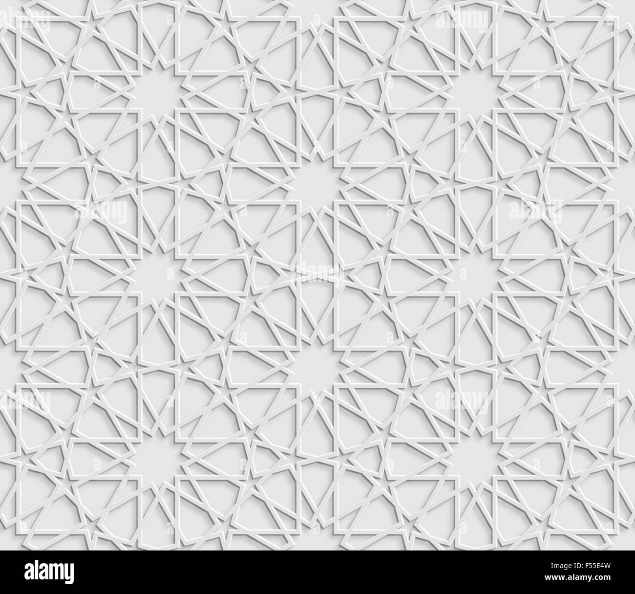 Graue Sterne geometrisch Hintergrund Stockfoto