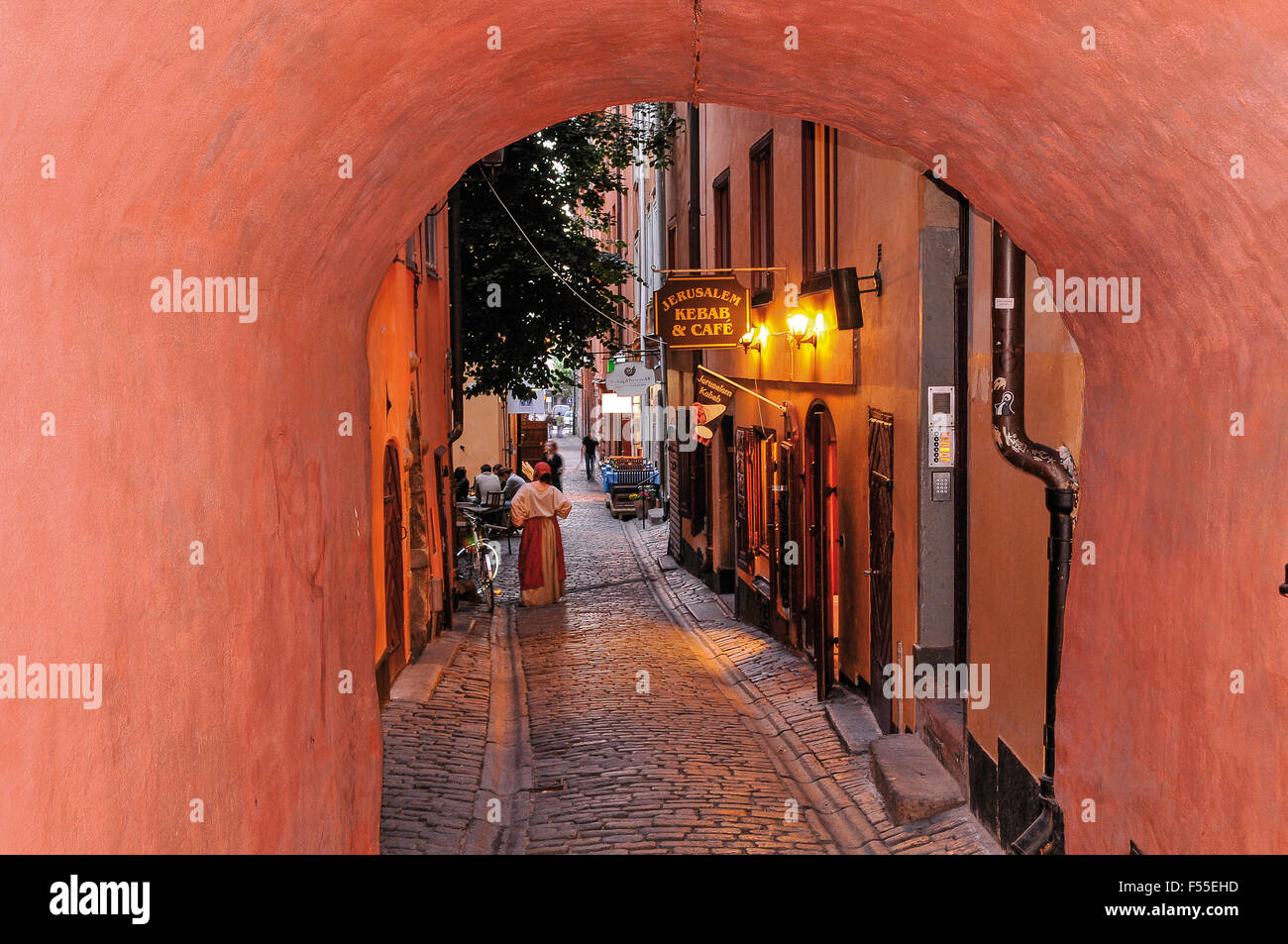Schweden Stockholm Gamla Stan das historische Zentrum Stockfoto