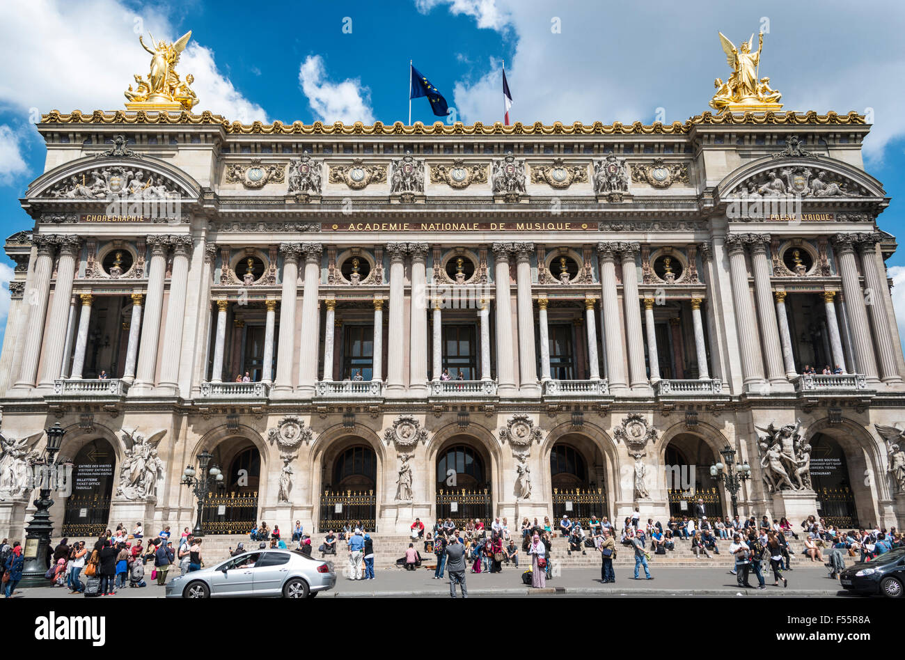 Opera, der Opéra National de Paris, Academie Nationale de Musique, Palais Garnier, Paris, France Stockfoto