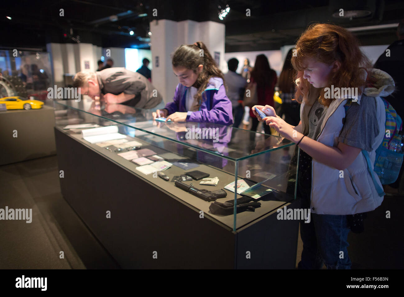 BOND IN MOTION, James Bond Ausstellung, London Film Museum, Covent Garden, UK Stockfoto