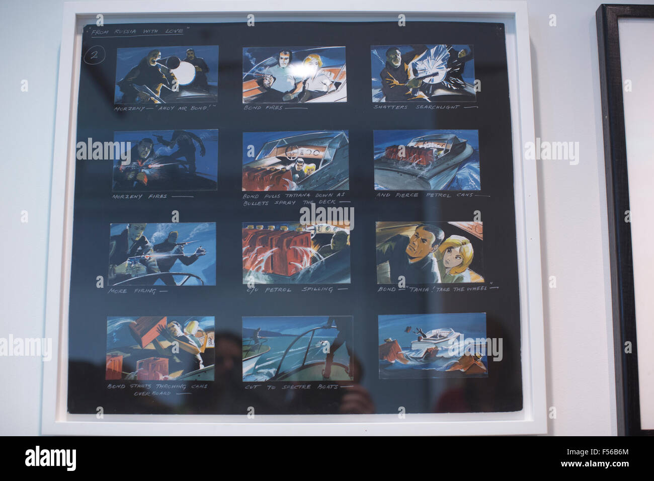 BOND IN MOTION, James Bond Ausstellung, London Film Museum, Covent Garden, UK Stockfoto