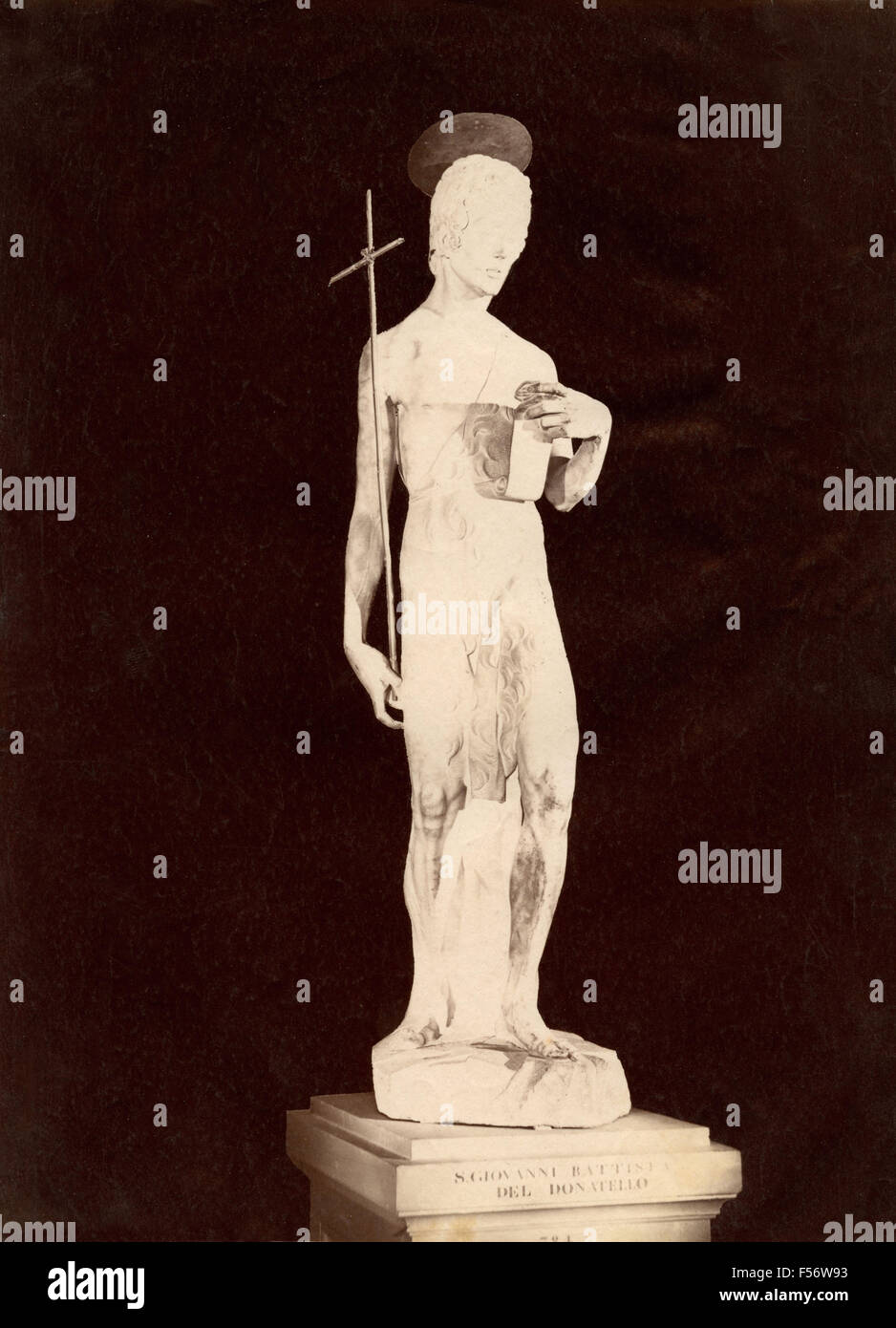 Johannes von Donatello, Nationalmuseum, Florenz, Italien Stockfoto