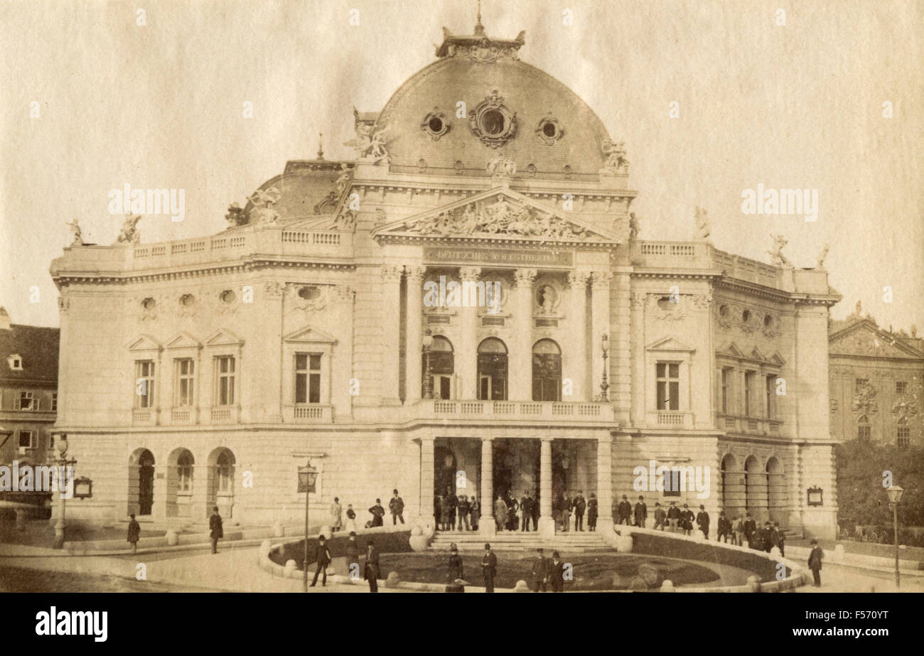 Das Nationaltheater, Wien, Österreich Stockfoto