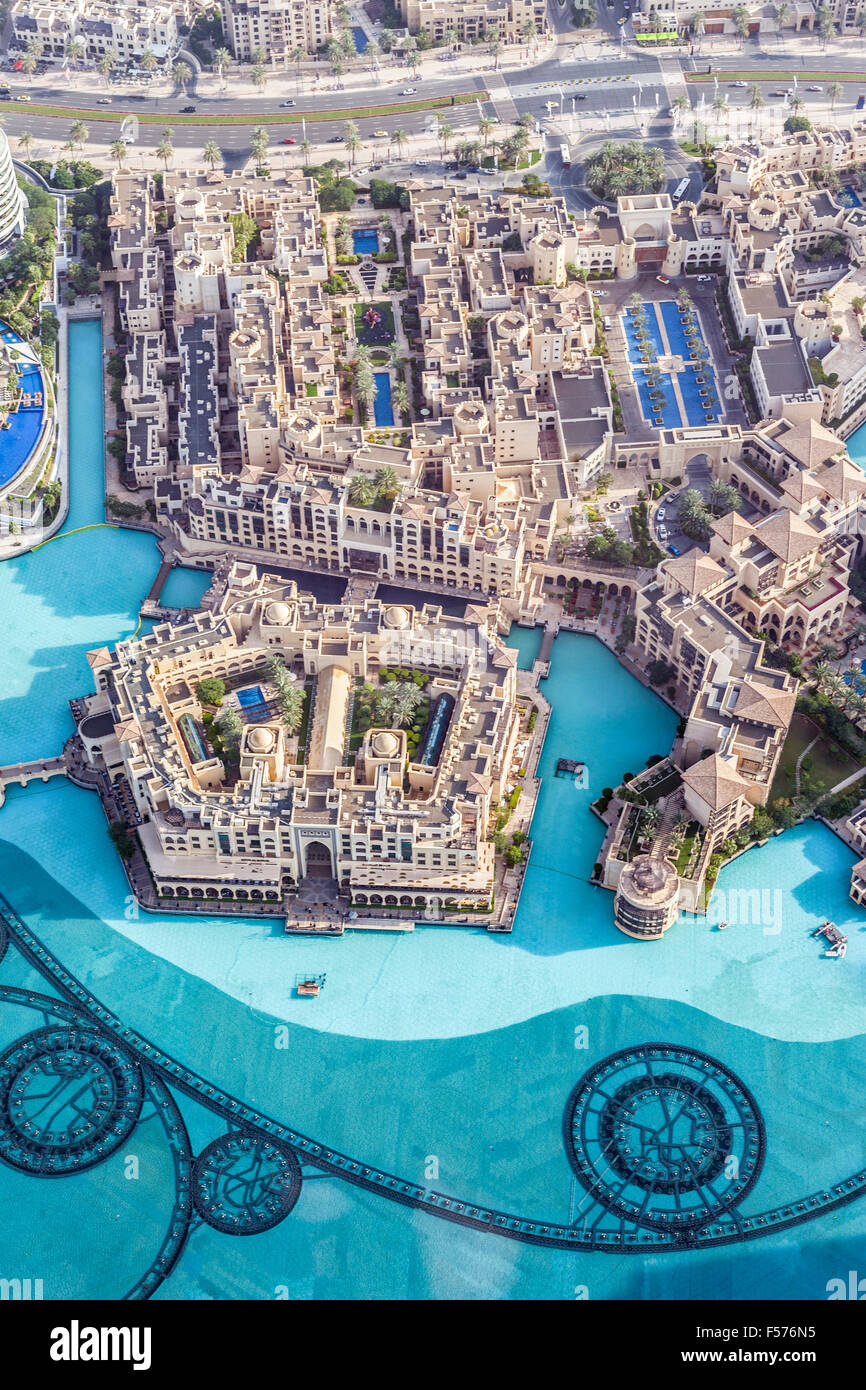 Gebäude im Emirat Dubai Stockfoto