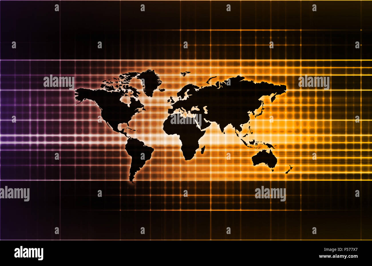 Kreative Technologien und Lösungen in der Industrie Stockfoto