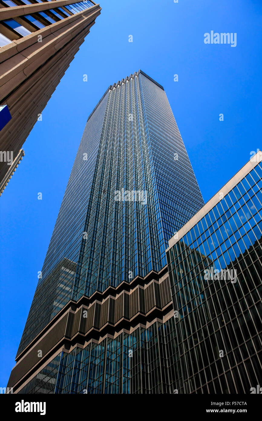 Das IDS-Center-Hochhaus an der 6th Street in der Innenstadt von Minneapolis MN Stockfoto