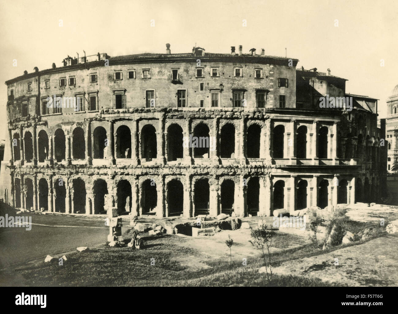 Das Teatro Marcello, Rom, Italien Stockfoto