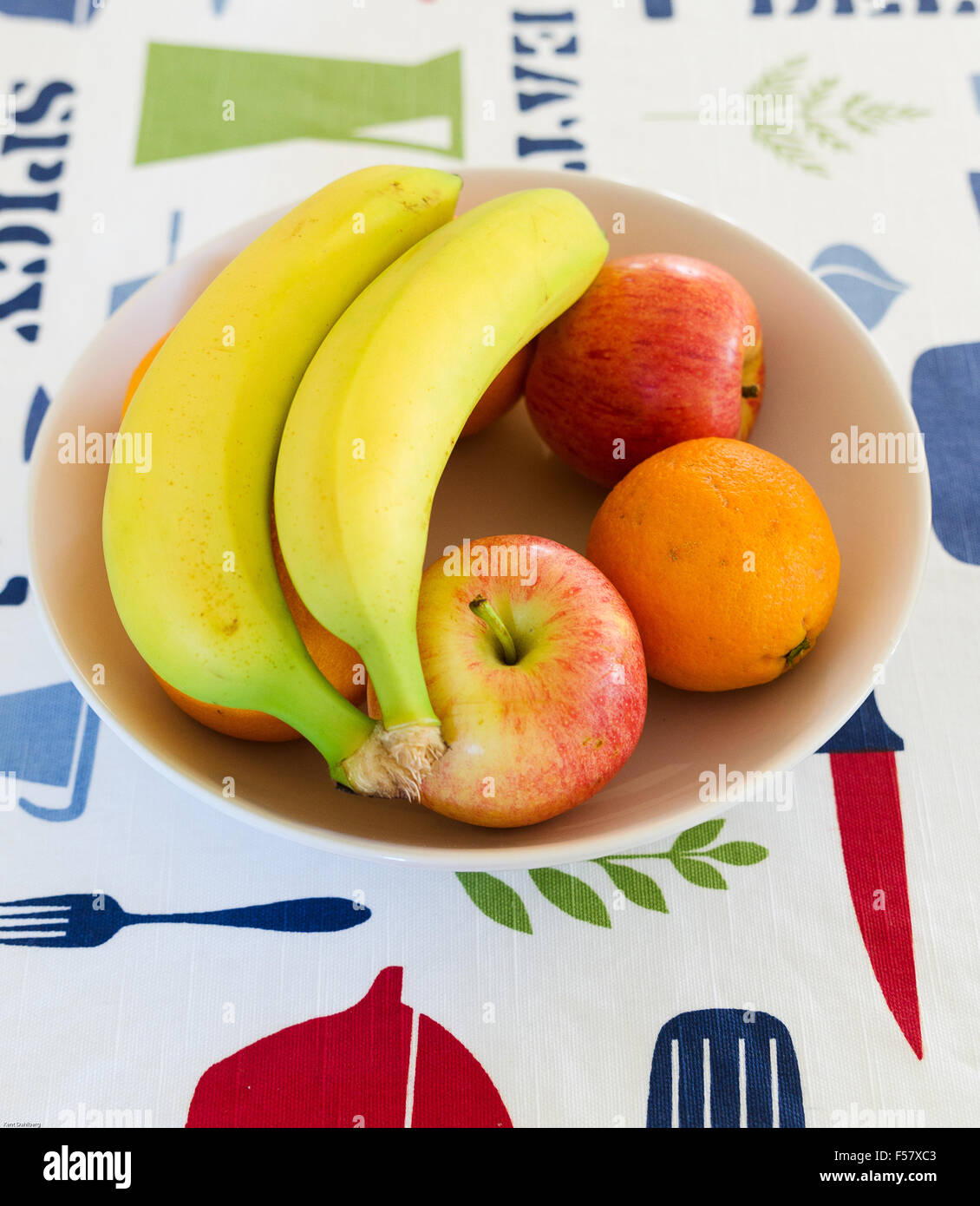 Obst Bowles viele gute und schöne Früchte Stockfoto