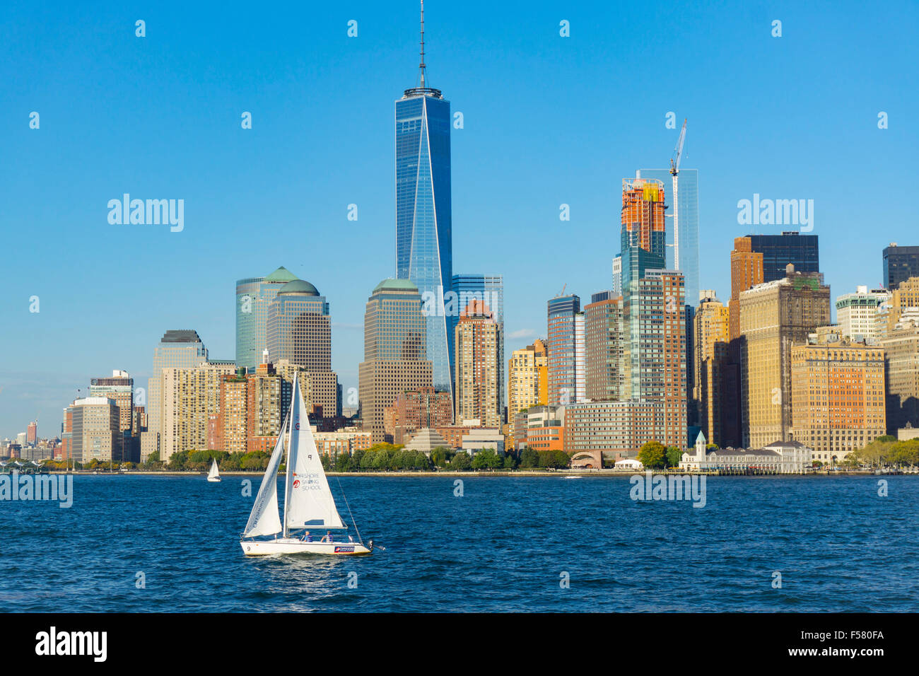 Brooklyn Brücke in New York City Stockfoto