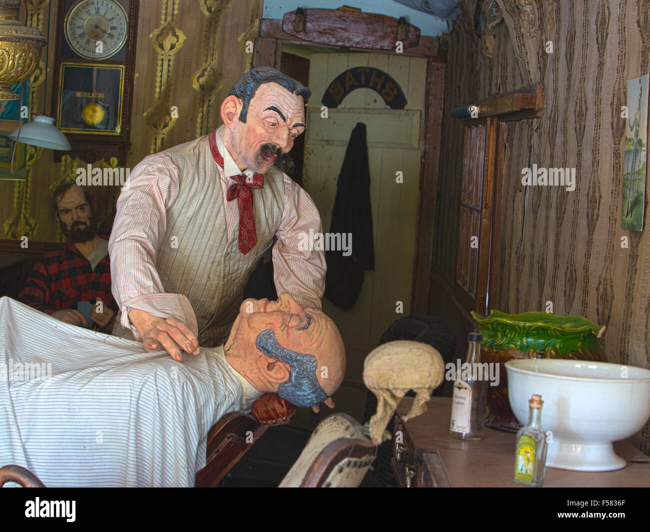 Virginia City Montana Altstadt Stockfoto