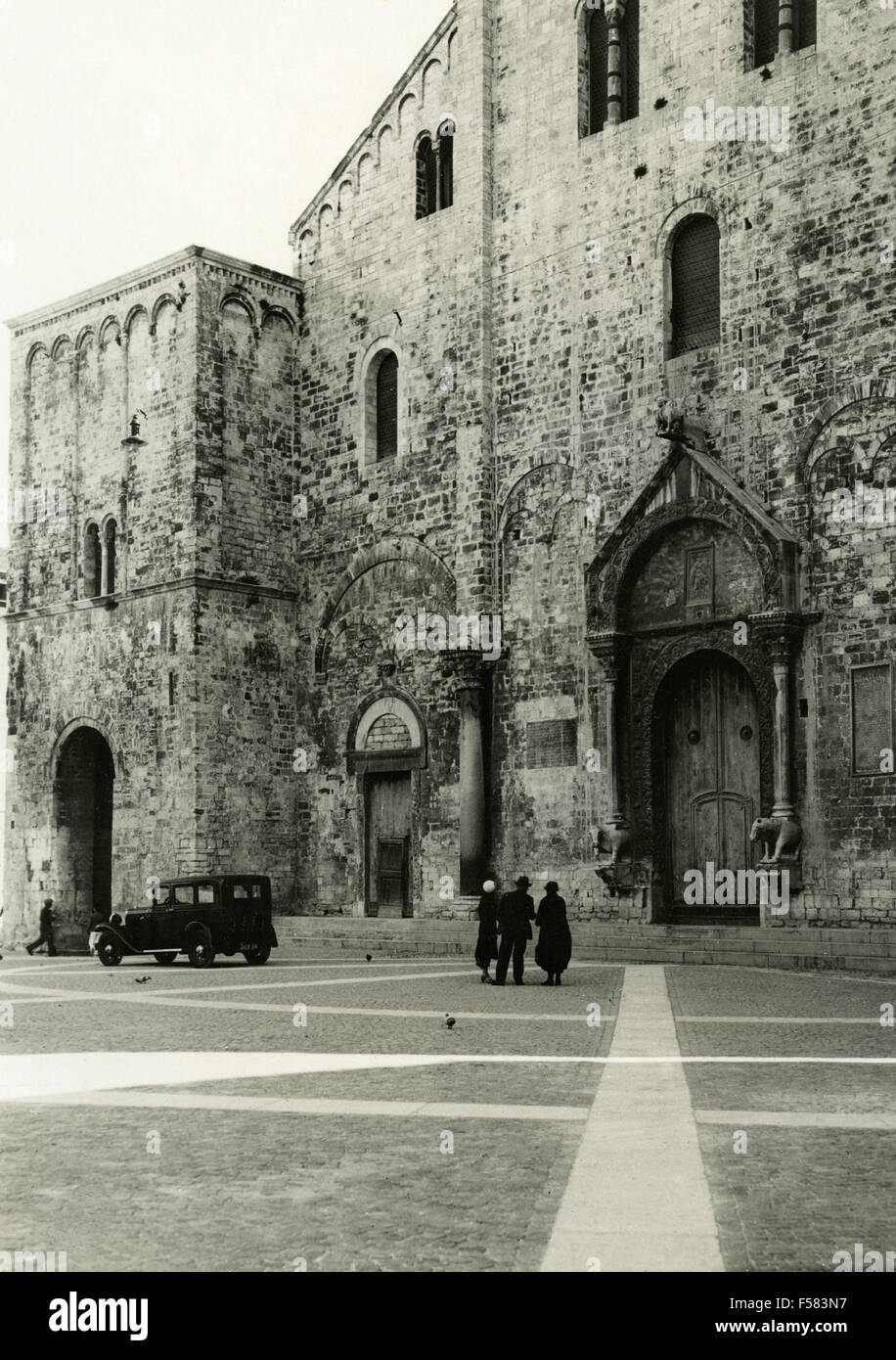 Die Kirche San Nicola in Bari, Italien Stockfoto