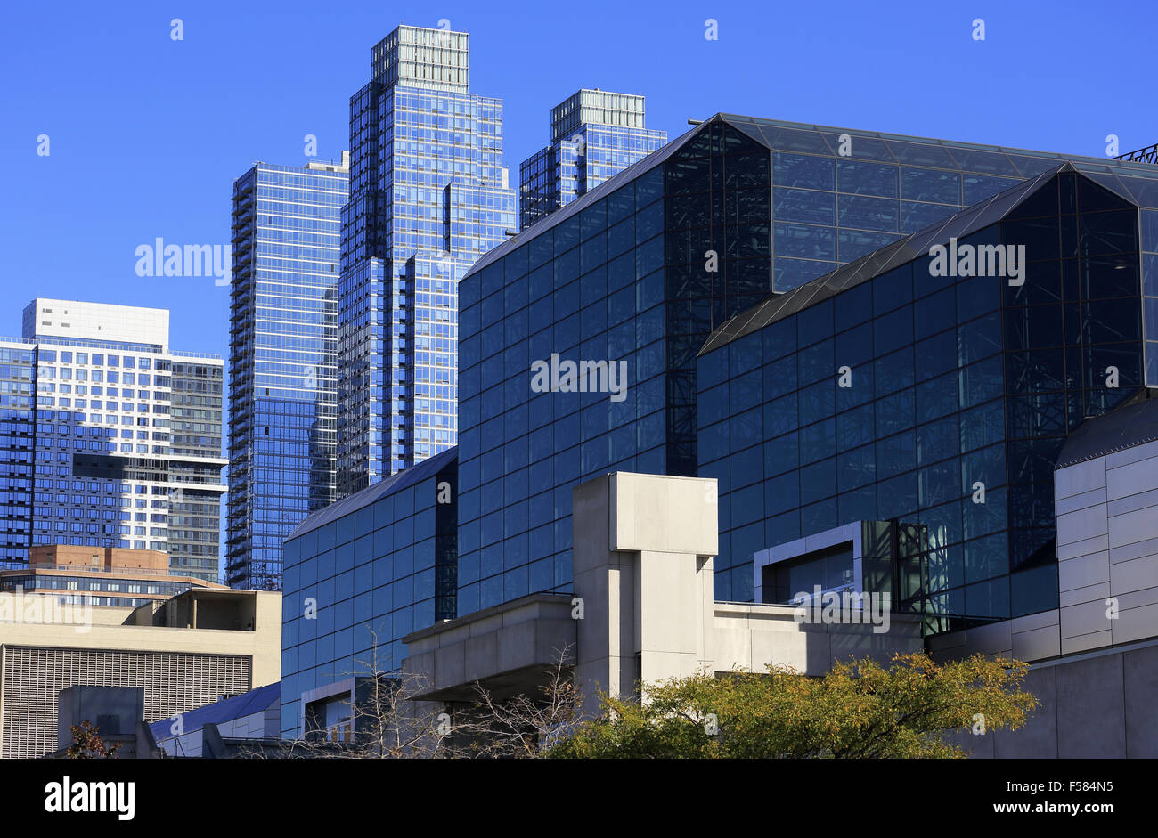 Jacob K. Javits Convention Center auch bekannt als Javits Center in West Side von Manhattan. New York City. USA Stockfoto