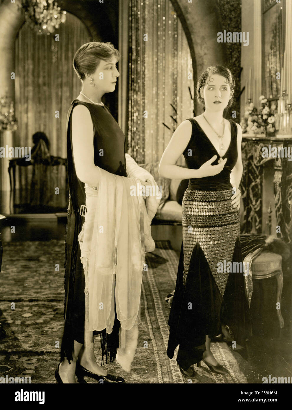 Die Schauspielerin Norma Shearer in dem Film seine Sekretärin Stockfoto