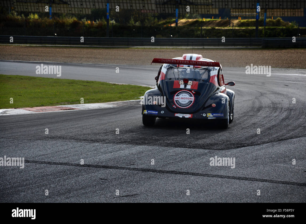 VW Fun Cup #72 Tests in Zolder-Belgien Stockfoto