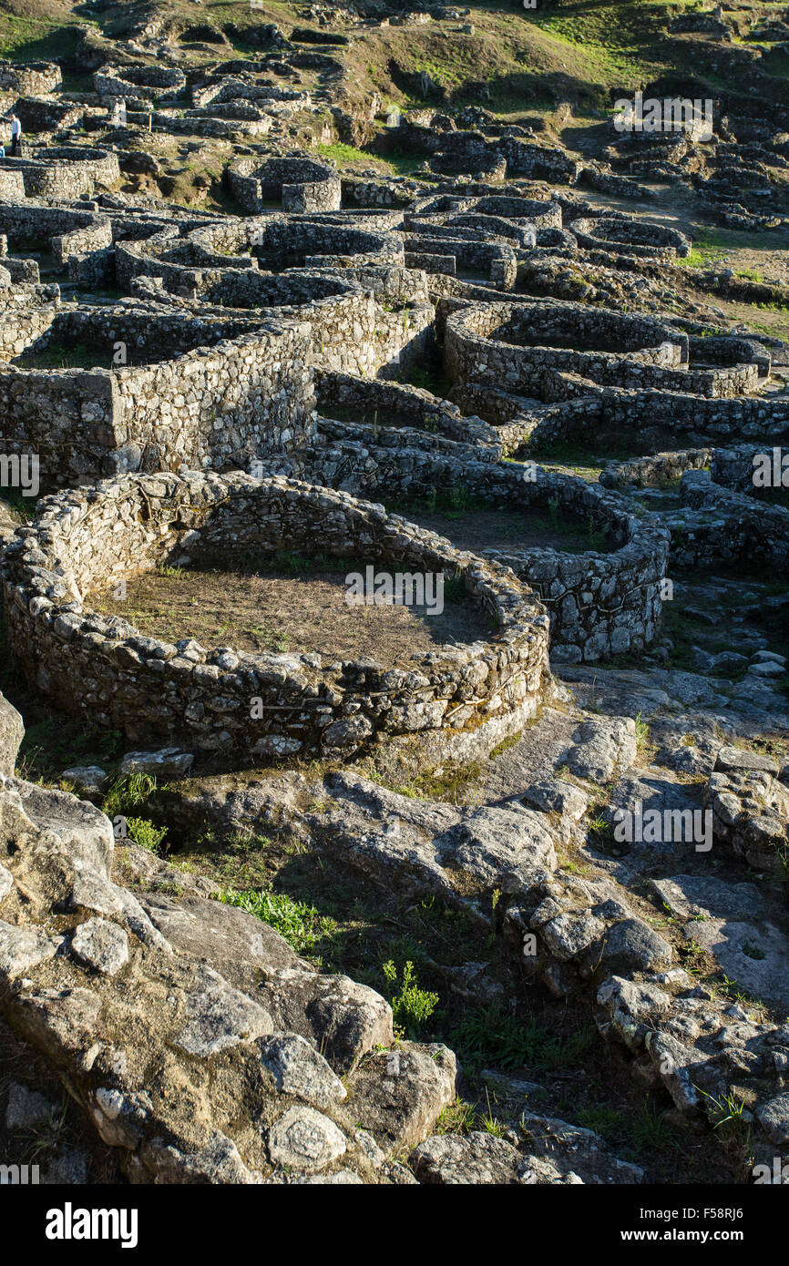 Santa Tecla, A Guarda, Galicien Stockfoto