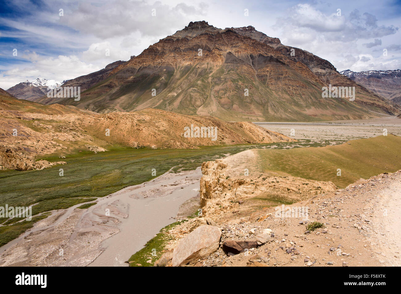 Indien, Himachal Pradesh, Losar, Spiti-Tal Stockfoto