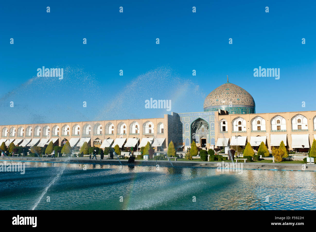 Sheikh Lotfollah Moschee, Isfahan, Iran Stockfoto