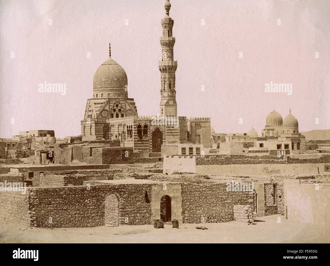 Die Gräber der Kalifen, Kairo, Ägypten Stockfoto