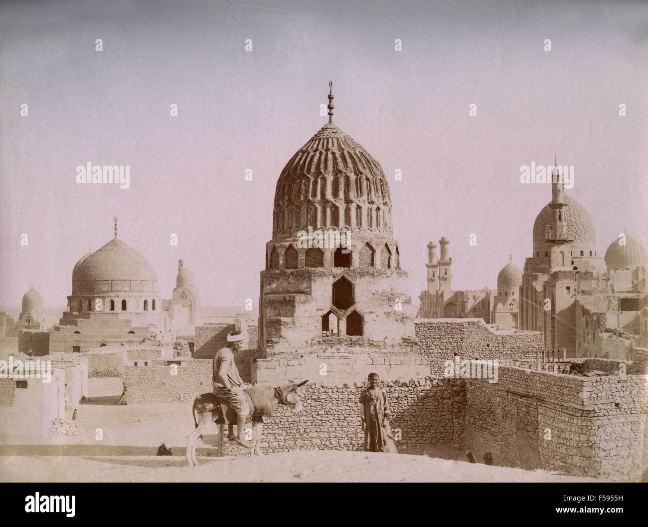 Die Gräber der Kalifen, Kairo, Ägypten Stockfoto