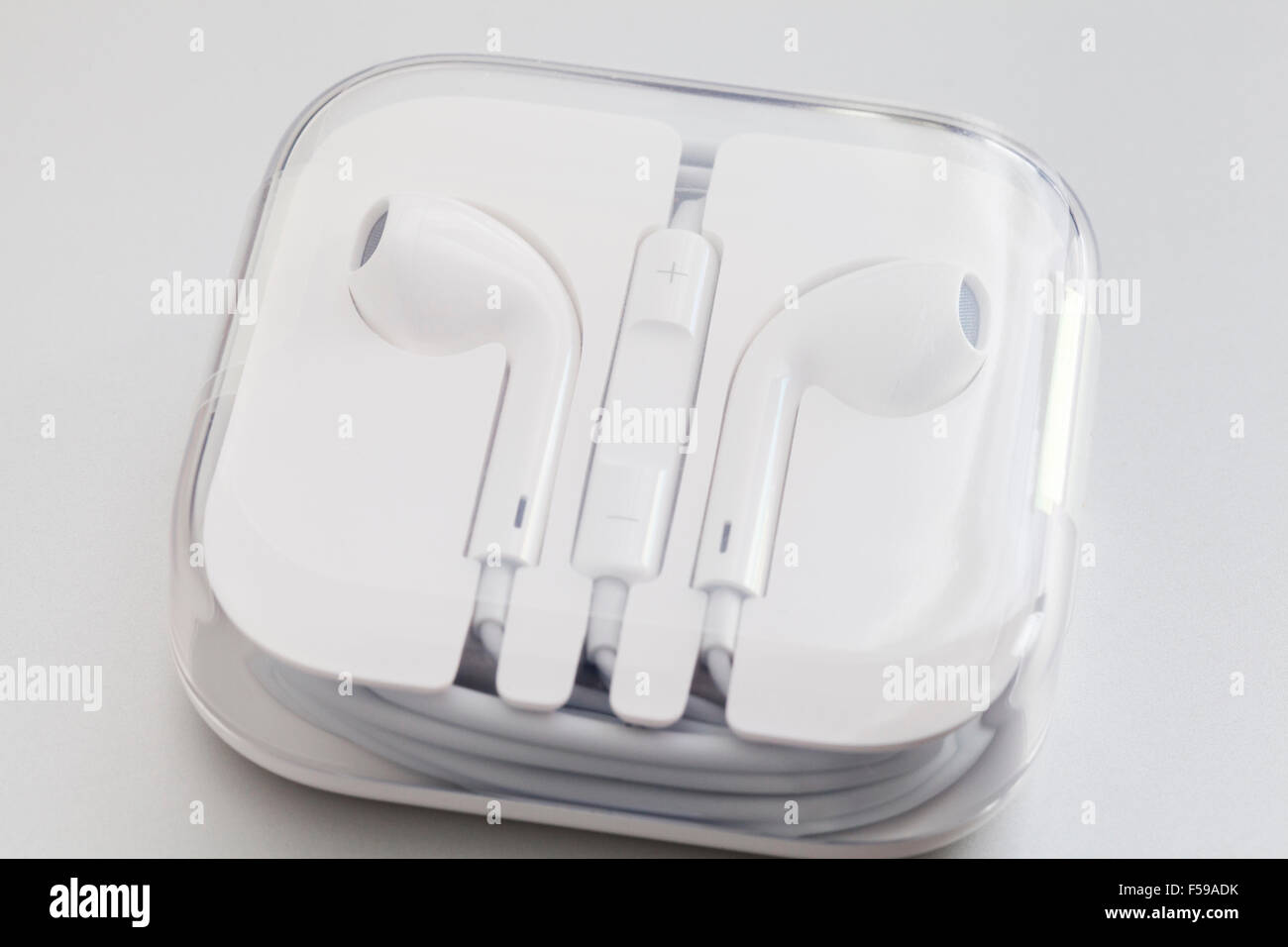 Apple Earpods in Fall - USA Stockfoto