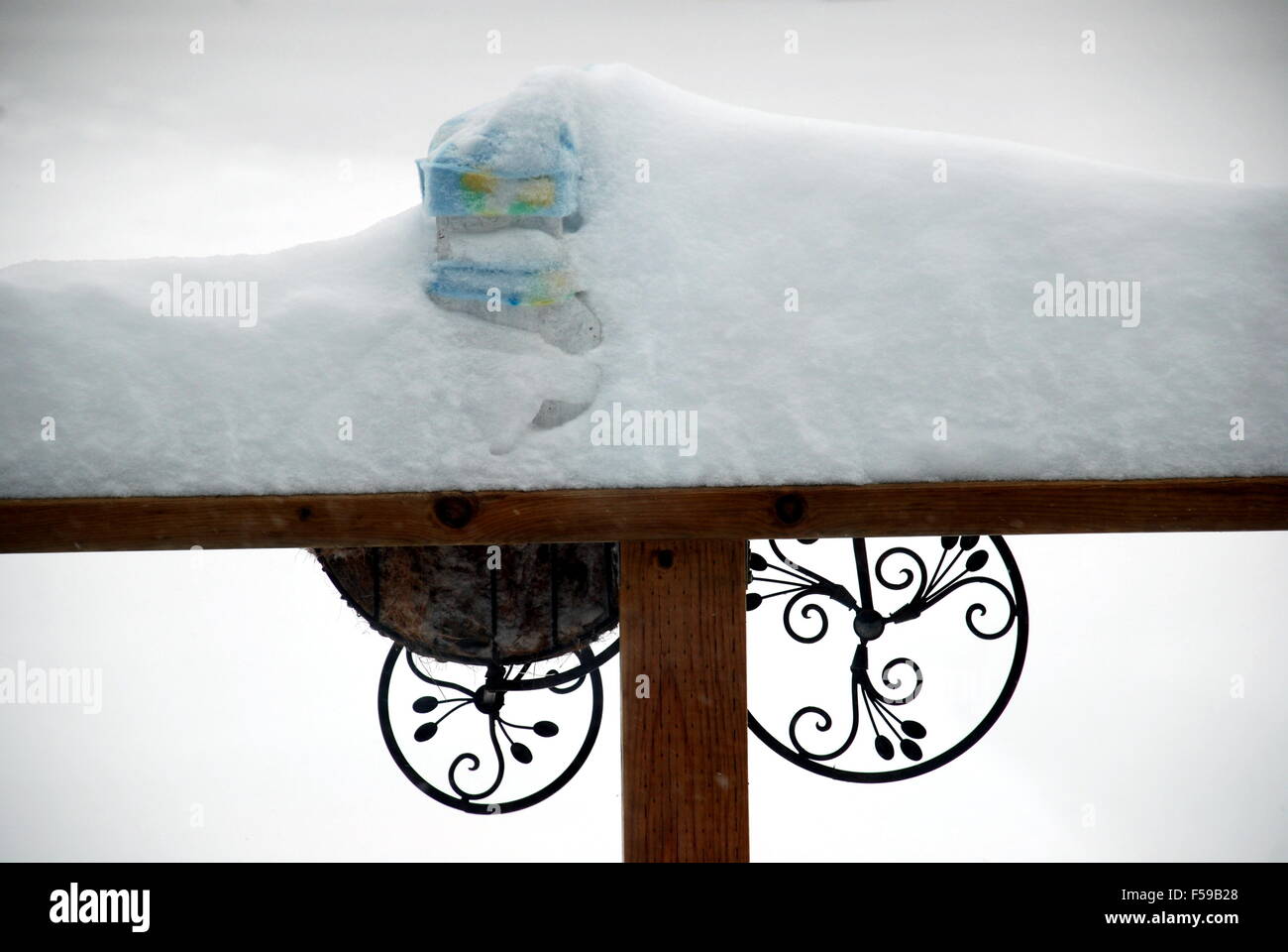 Schneemann Stockfoto