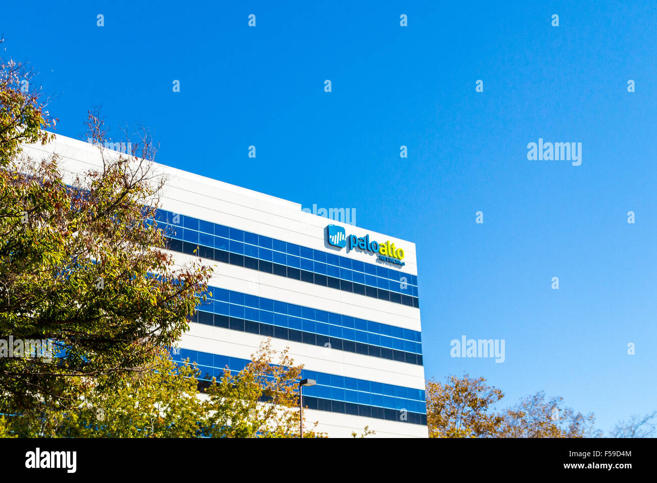 Palo Alto Networks Hauptsitz in Santa Clara Kalifornien USA Stockfoto