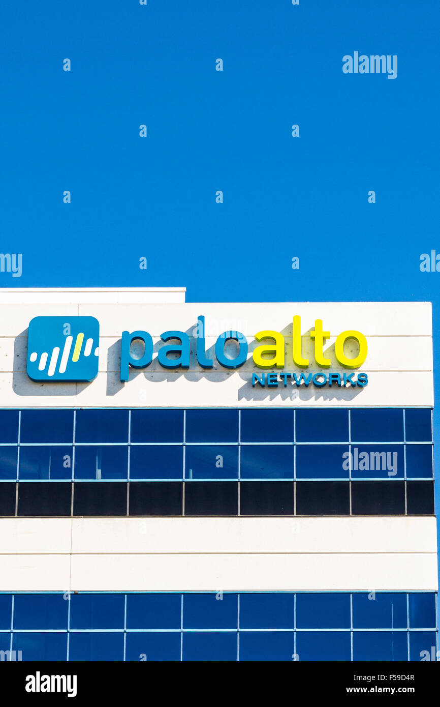 Palo Alto Networks Hauptsitz in Santa Clara Kalifornien USA Stockfoto
