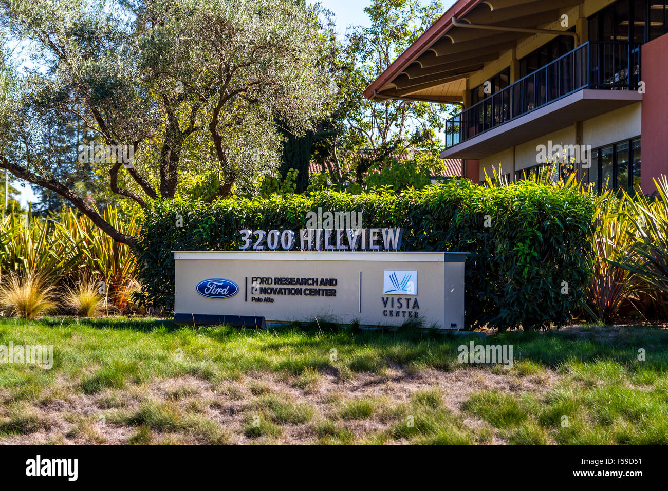Ford Forschung und Innovation Center in Palo Alto in Kalifornien Stockfoto