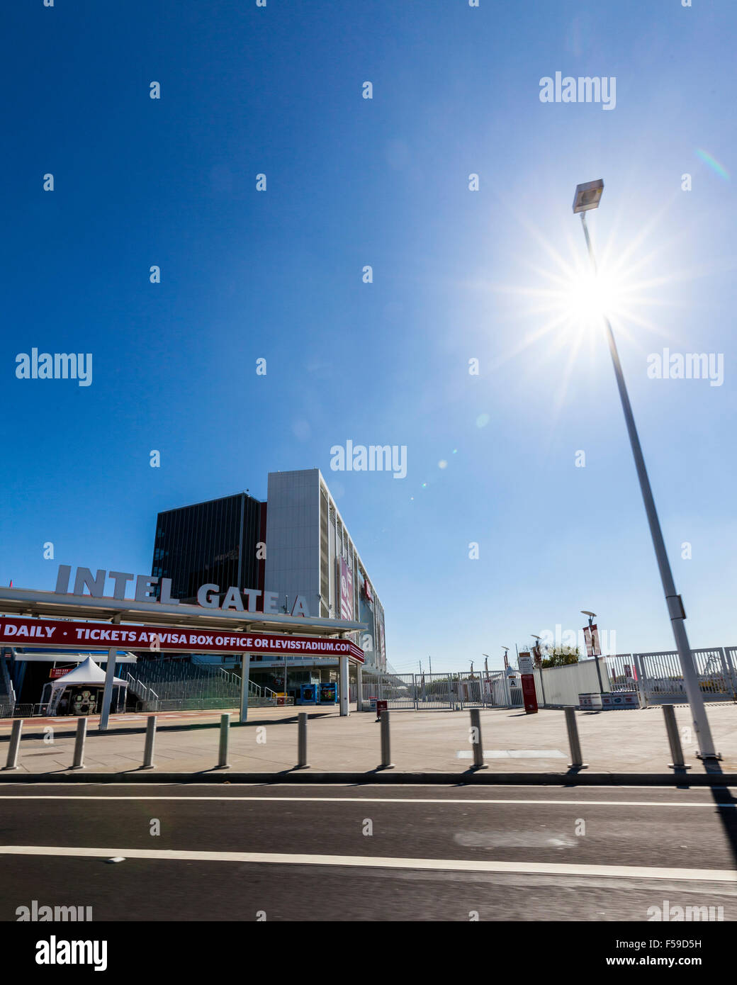 Levi-Stadion des Fußball-San Francisco 49ers Heimmannschaft in Santa Clara Kalifornien 2016 Superbowl 50 Stockfoto