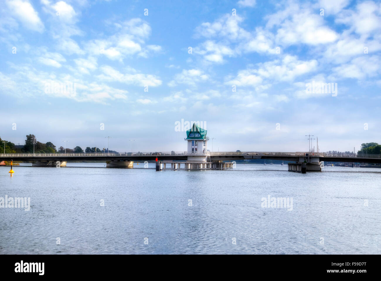 Kappeln, Schlei-Brücke, Schleswig-Holstein, Deutschland Stockfoto