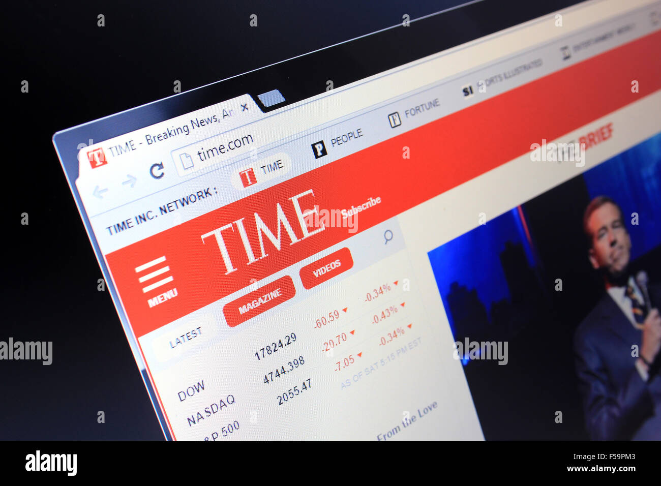 Time.com Stockfoto