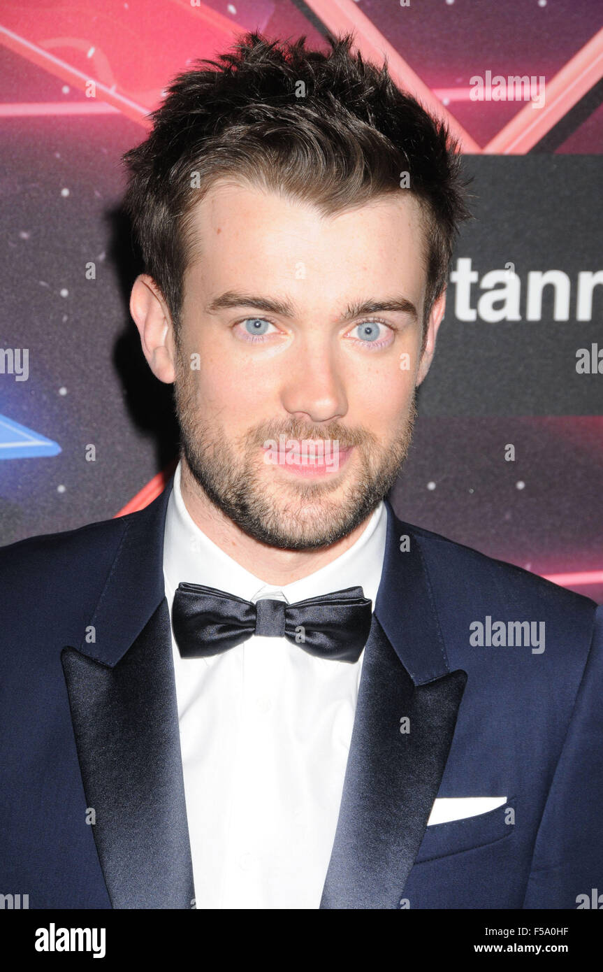 Beverly Hills, Kalifornien, USA. 30. Oktober 2015. ActorJACK WHITEHALL 2015 Jaguar Land Rover British Academy Britannia Awards, Los Angeles Premiere statt im Beverly Hilton Hotel. Bildnachweis: Paul Fenton/ZUMA Draht/Alamy Live-Nachrichten Stockfoto