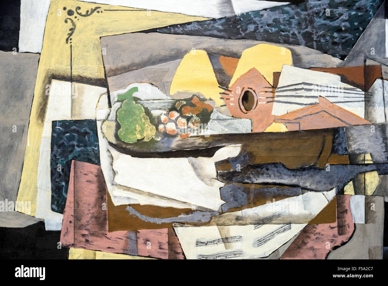 "Sideboard" von Georges Braque Stockfoto