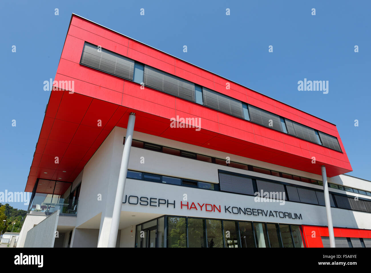 Joseph Haydn Konservatorium in Eisenstadt, Burgenland, Österreich Stockfoto
